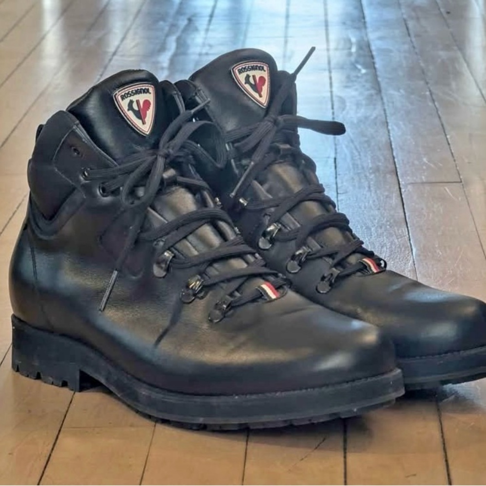 Rossignol Black Leather Boots